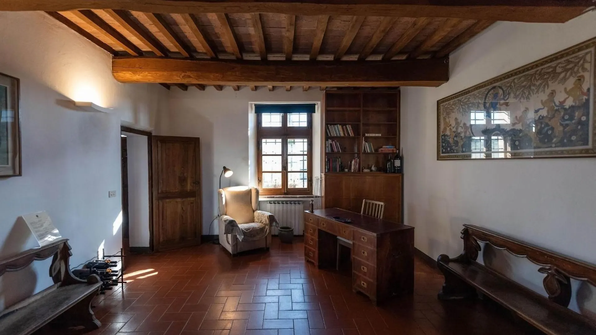 Villa Country House In Tuscan Hills Siena Italy