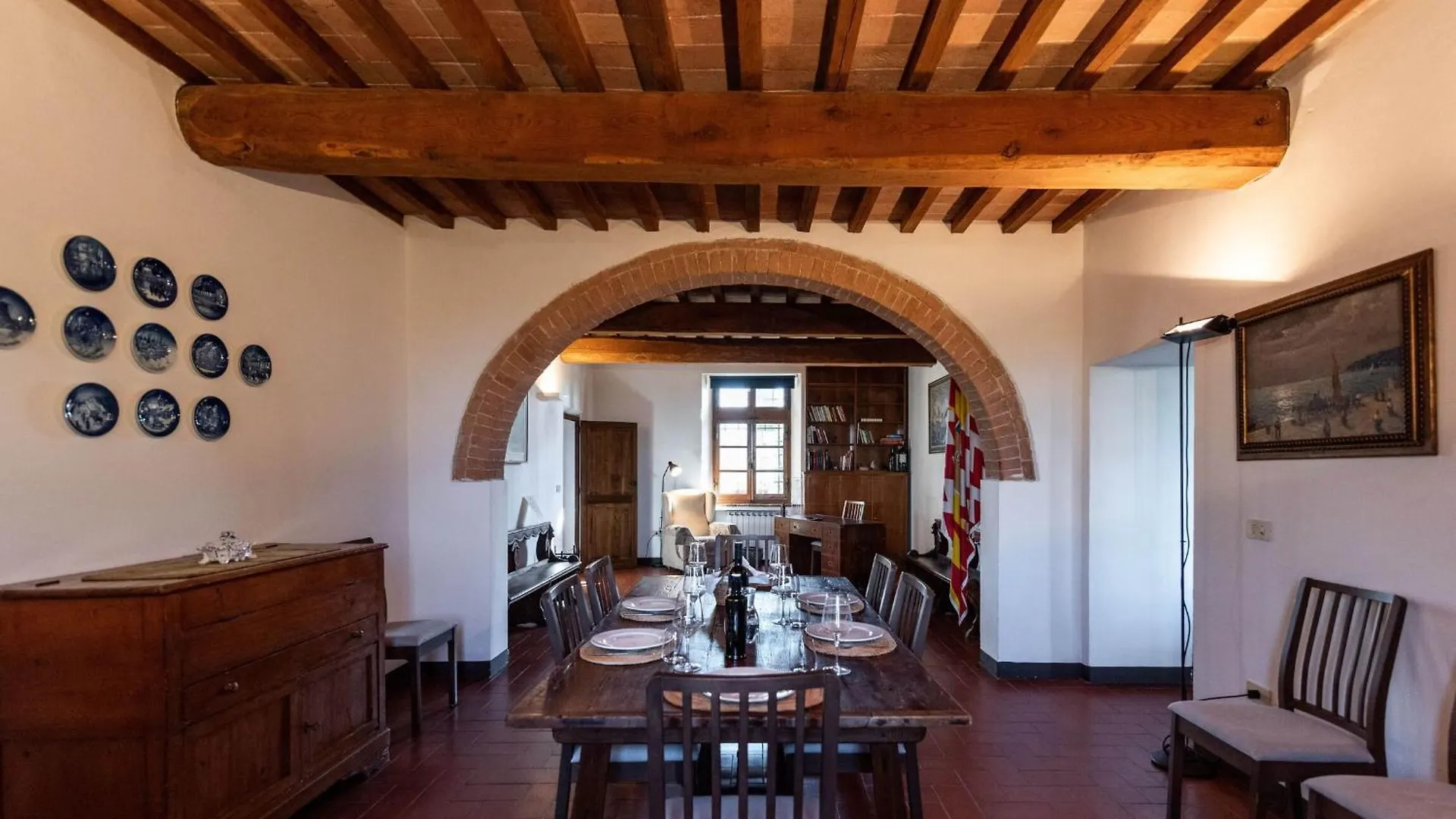 Villa Country House In Tuscan Hills Siena